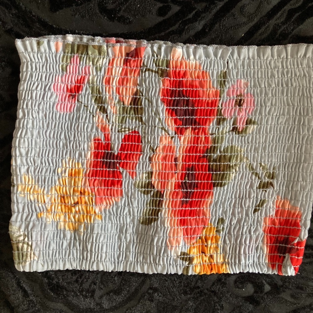 Floral crop top